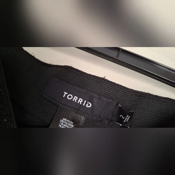 Pull-On Flare Stretch Lurex High-Rise Pant sz 2X 18/20 luxury elegant formal Str - Picture 6 of 10